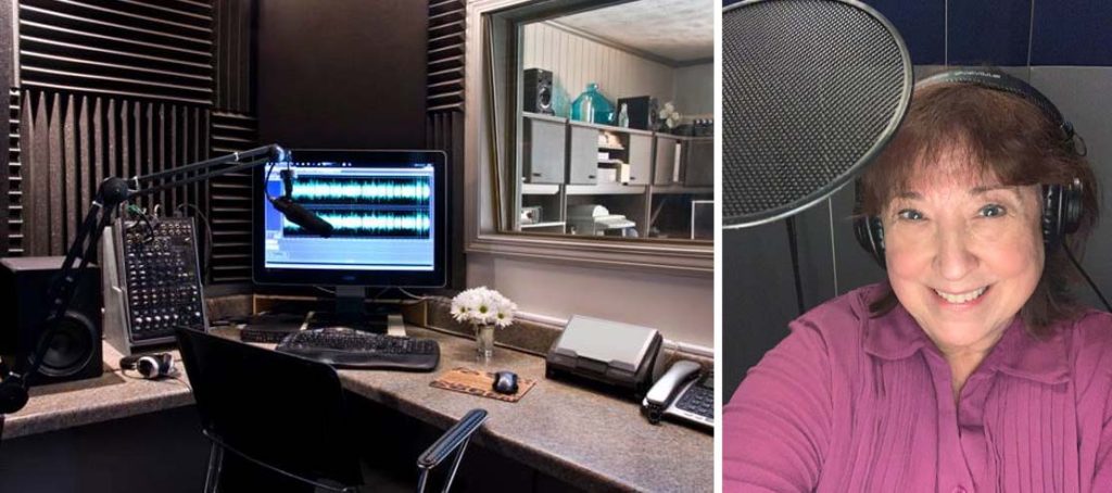 melanie Haynes and her studio